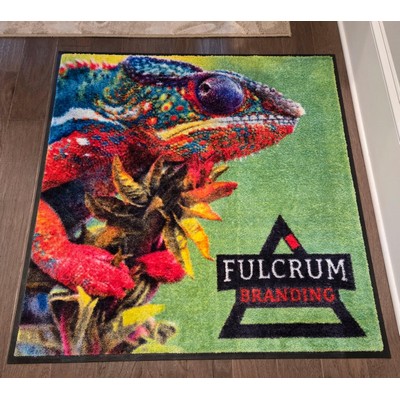 Brand Representative Full Color HD Logo Mat - 3' X 3'